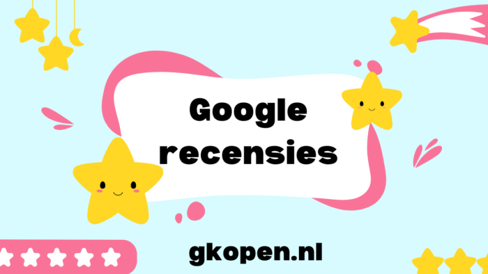 Google recensies kopen